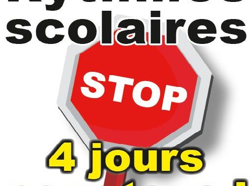 rythmes scolaires STOP